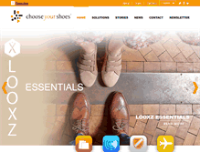 Tablet Screenshot of chooseyourshoes.eu